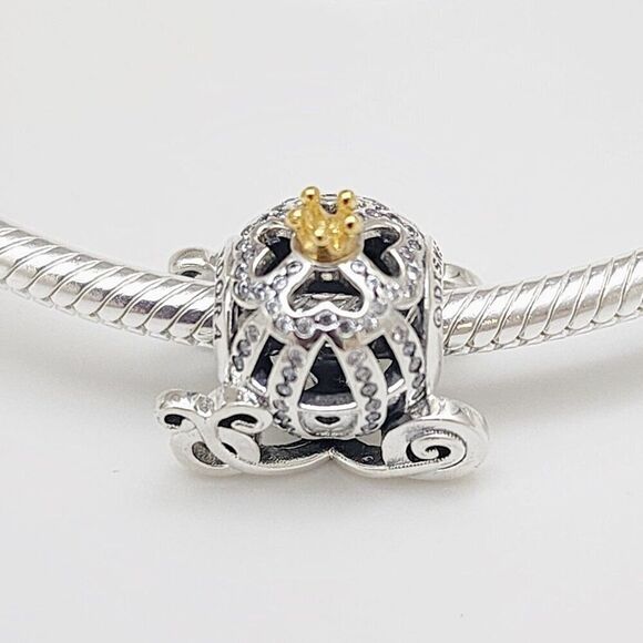 Pandora Disney Cinderella's Pumpkin Coach Charm - Picture 4 of 6